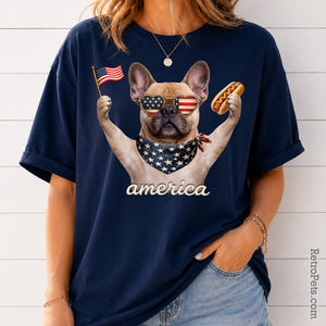 French Bulldog America Comfort Colors® T-Shirt