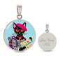 TRAVEL KITTY PURRFECT PENDANT | CAT LOVER GIFT | TRAVEL LOVER GIFT