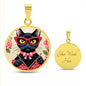 "KNITTING KITTY" PURRLFECT PENDANT/NECKLACE | CAT LOVER GIFT