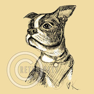 Pen-and-Ink PRINTABLES - Custom Art of YOUR pet!
