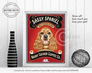 Sassy Spaniel Art