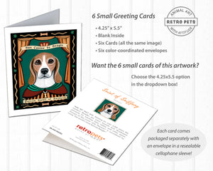 Custom Pet Portrait | Dogs Wall Art | Retropets