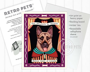 German Shepherd Wall Art