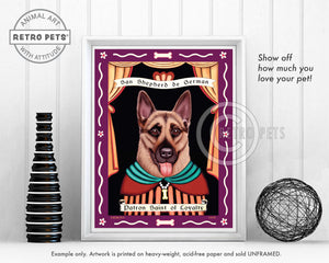 German Shepherd Wall Art