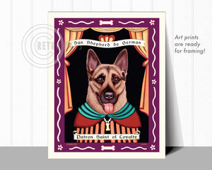 German Shepherd Wall Art