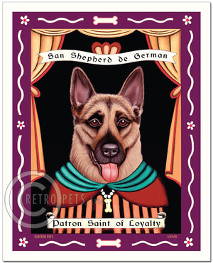 German Shepherd Wall Art