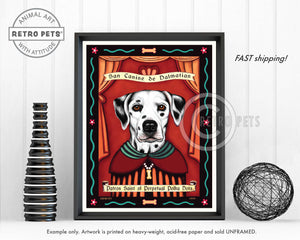 Dalmatian Canvas Art