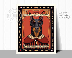 Doberman Wall Art