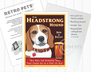 Canvas Dog Art | Colorful Dog Art | Retropets