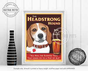 Canvas Dog Art | Colorful Dog Art | Retropets