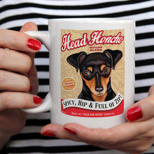 Miniature Pinscher lover gift, Miniature Pinscher coffee mug, Min Pin coffee mug, min pin lover gift, gift for min pin lover