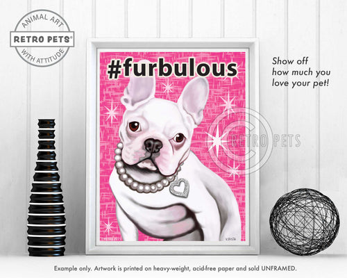 French Bulldog art by Krista Brooks