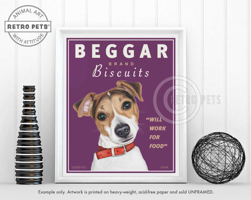 Jack Russell Terrier art by Krista Brooks