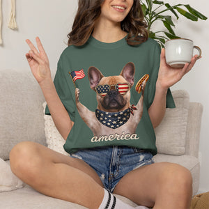 French Bulldog America Comfort Colors® T-Shirt