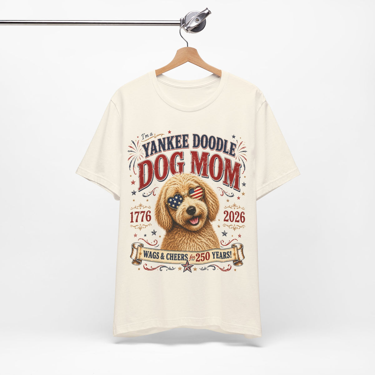 Yankee Doodle Dog Mom™ – Patriotic Doodle Mom Shirt