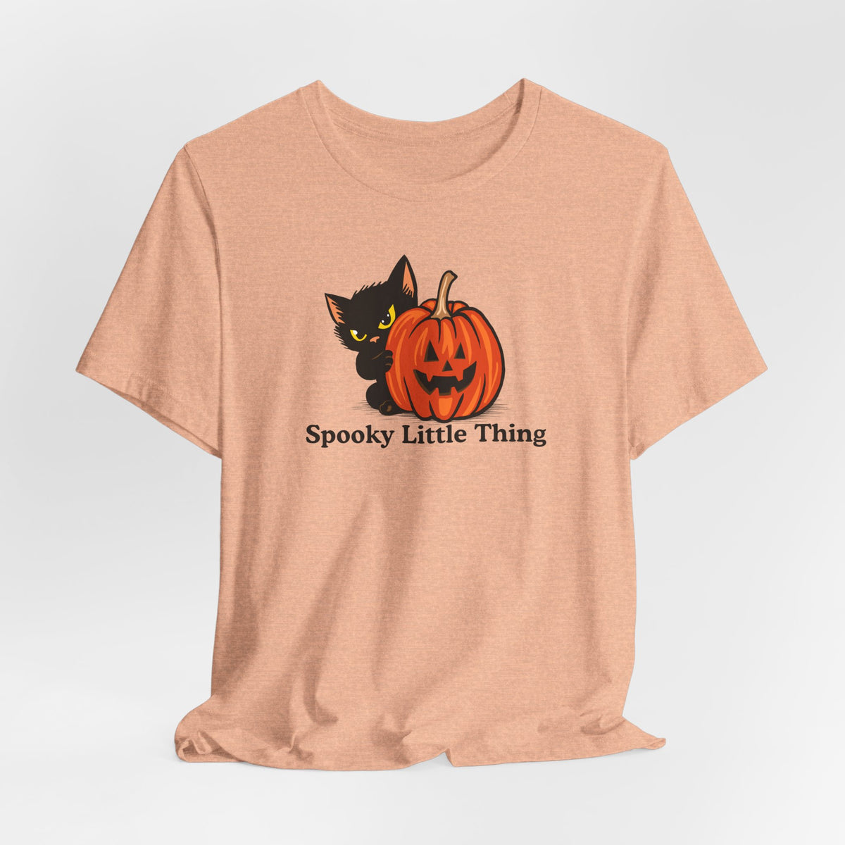 Spooky Little Thing Halloween cat t-shirt, another color option