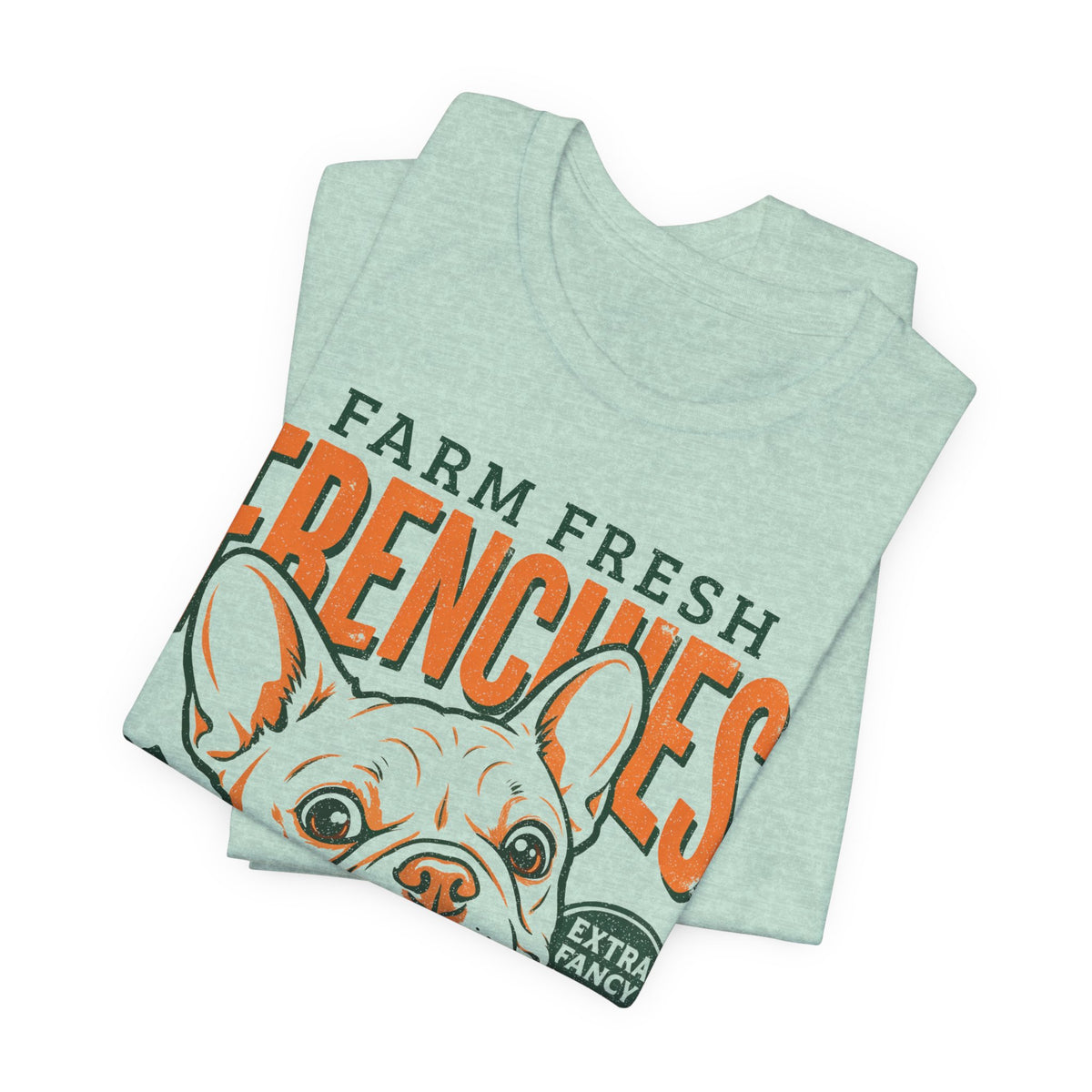 Farm Fresh Frenchies T-Shirt — Vintage French Bulldog Fall Tee