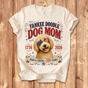 Yankee Doodle Dog Mom™ – Patriotic Doodle Mom Shirt