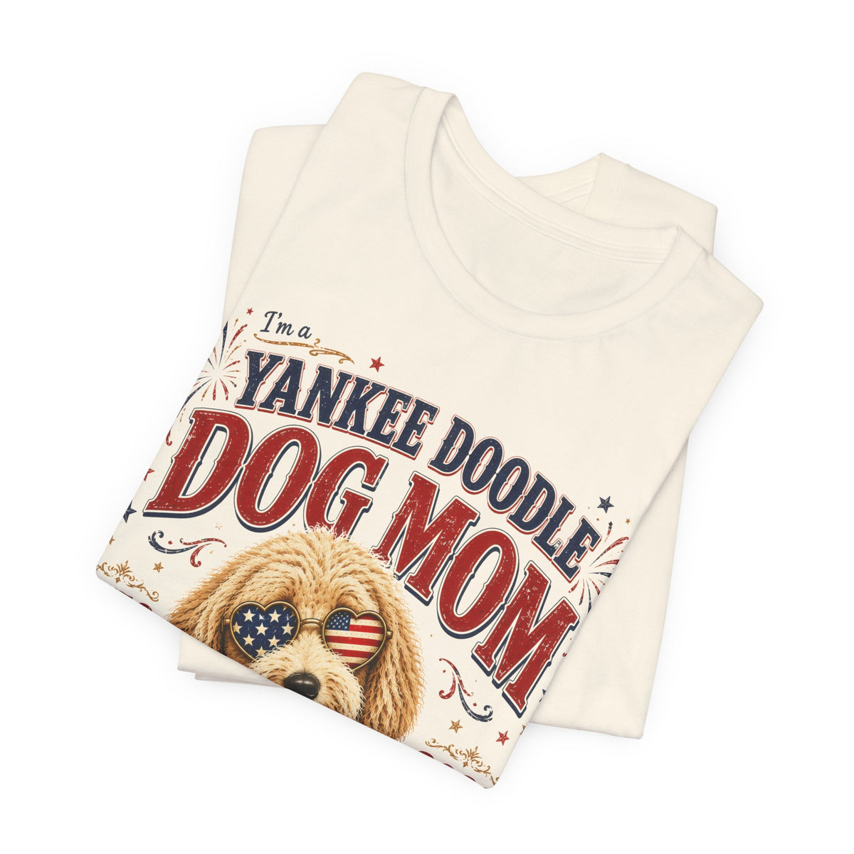 Yankee Doodle Dog Mom™ – Patriotic Doodle Mom Shirt