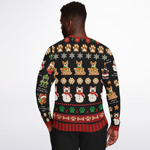 FRENCH BULLDOG "UGLY CHRISTMAS SWEATSHIRT" UNISEX | FREE SHIPPING FOR USA!