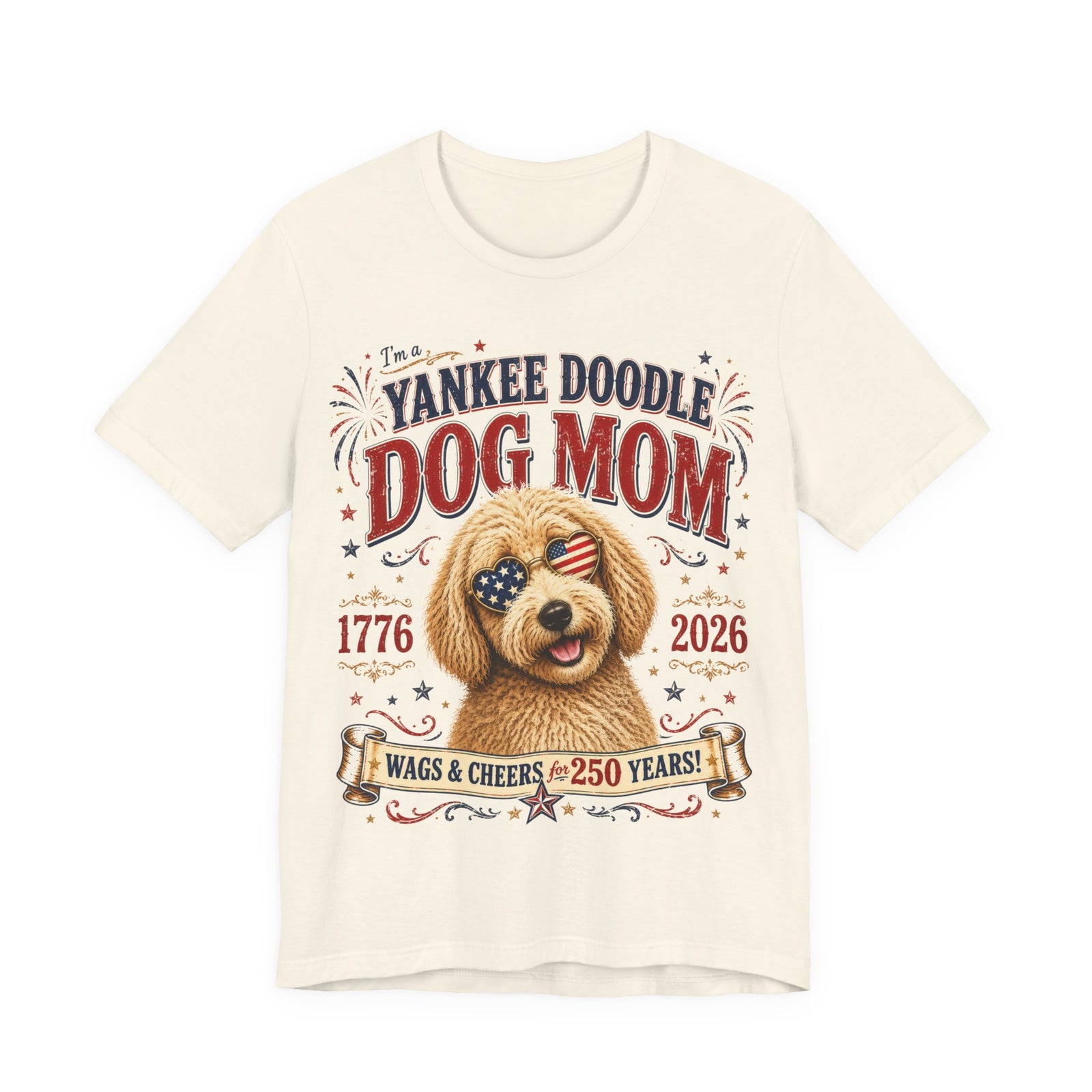 Yankee Doodle Dog Mom™ – Patriotic Doodle Mom Shirt