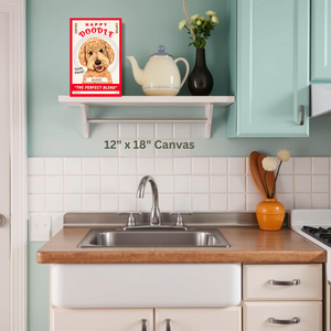 Goldendoodle Canvas Personalized with YOUR Dog's Name!