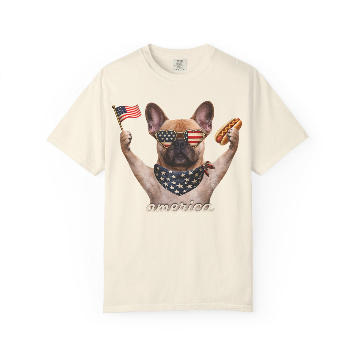 French Bulldog America Comfort Colors® T-Shirt