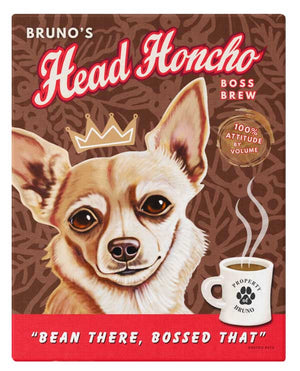 Custom "Head Honcho" Portrait by Krista Brooks
