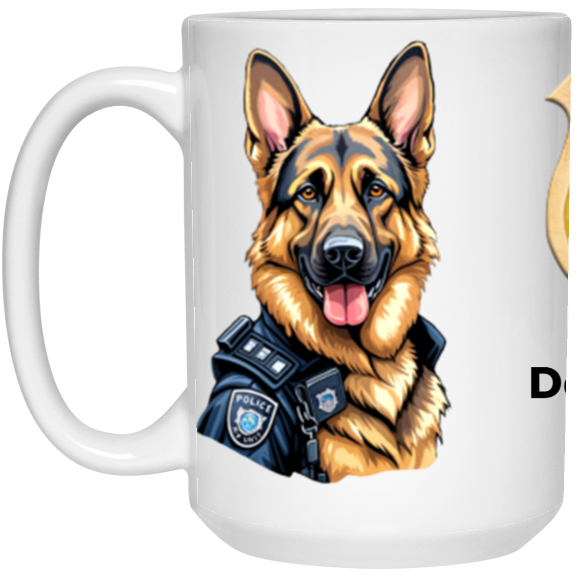 I Got Your Back K-9 - 15 oz Personalized Coffee Mug, White