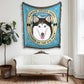 Siberian Husky Woven Heirloom Blanket | Great Husky Lover Gift | FREE SHIPPING FOR USA!