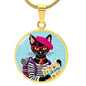TRAVEL KITTY PURRFECT PENDANT | CAT LOVER GIFT | TRAVEL LOVER GIFT