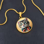 "OH, PLEASE" KITTY NECKLACE | GRAPHIC CAT NECKLACE | CAT LOVER GIFT