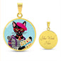 TRAVEL KITTY PURRFECT PENDANT | CAT LOVER GIFT | TRAVEL LOVER GIFT