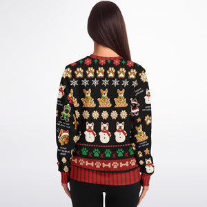 FRENCH BULLDOG "UGLY CHRISTMAS SWEATSHIRT" UNISEX | FREE SHIPPING FOR USA!