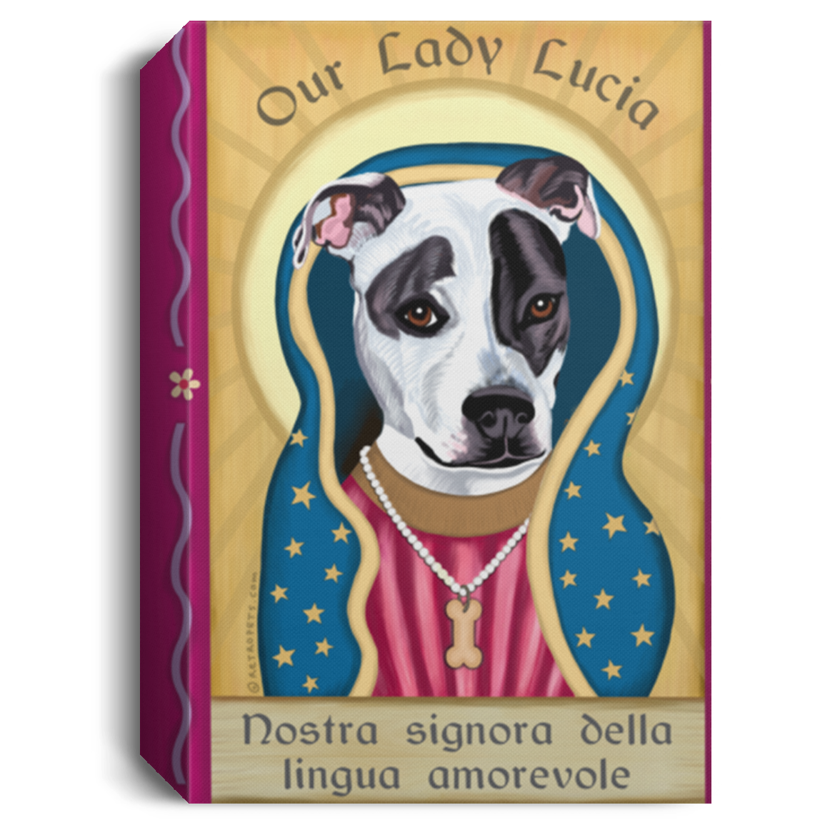 Our Lady Lucia - Custom Pet Art