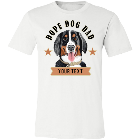 Dope Dog Dad / Bernese Mountain Dog T-shirt / Father's Day Gift