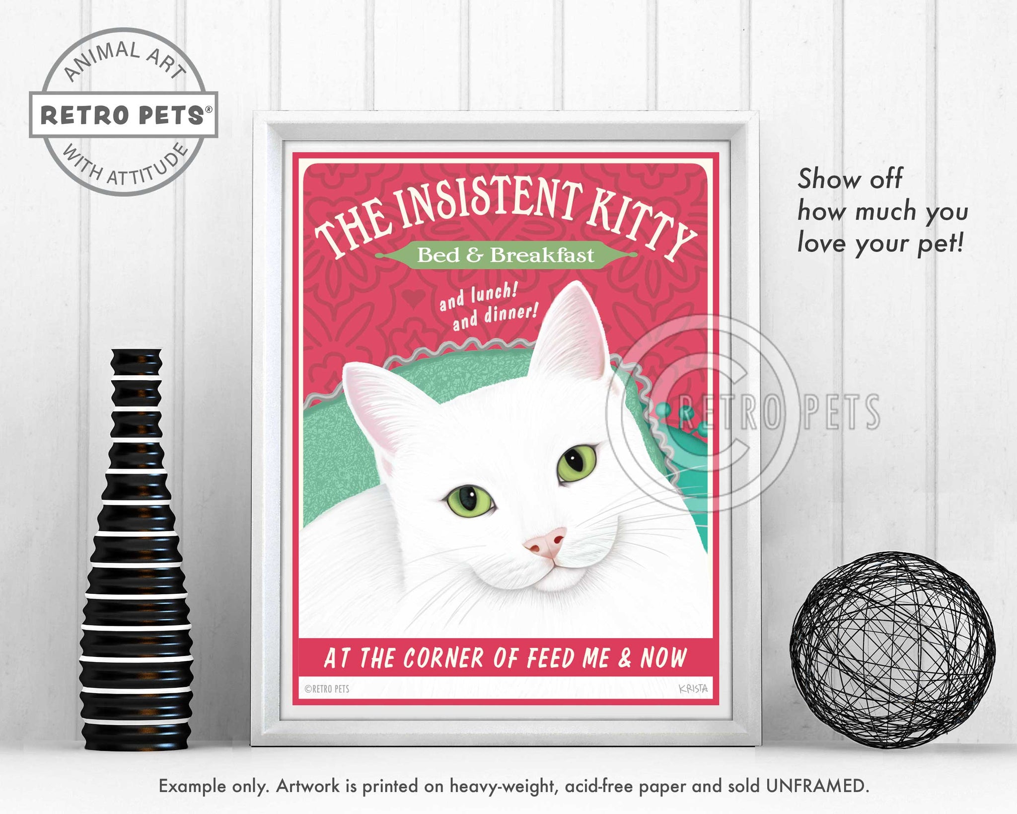 Cat Art Print