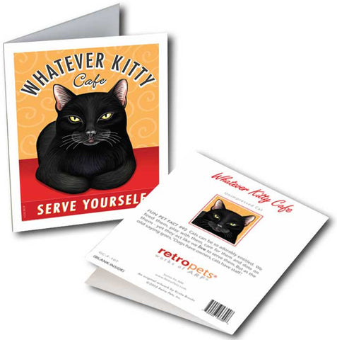 Whatever Kitty Greeting Cards