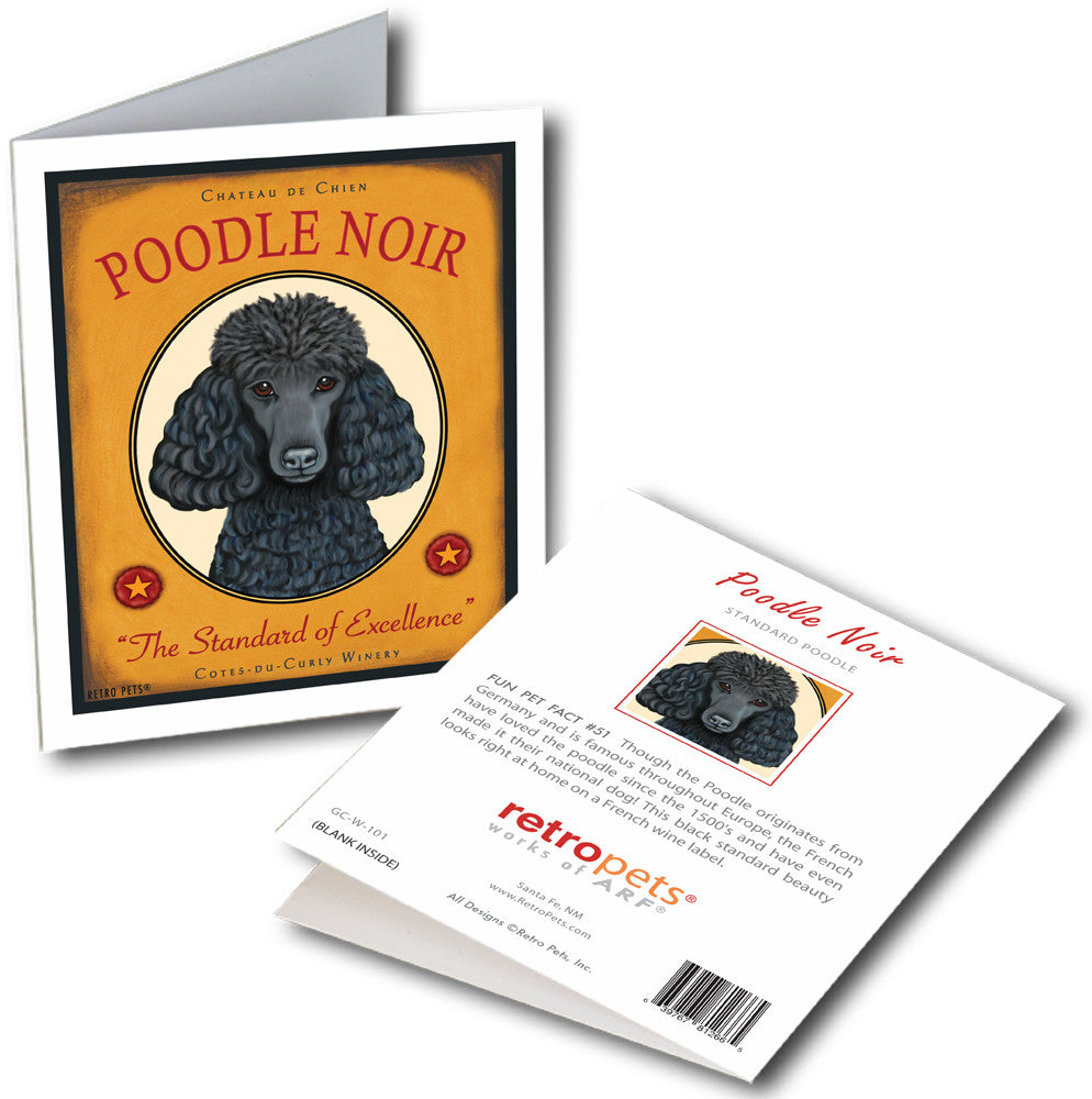 Noir poodles sales