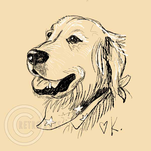 Pen-and-Ink PRINTABLES - Custom Art of YOUR pet!
