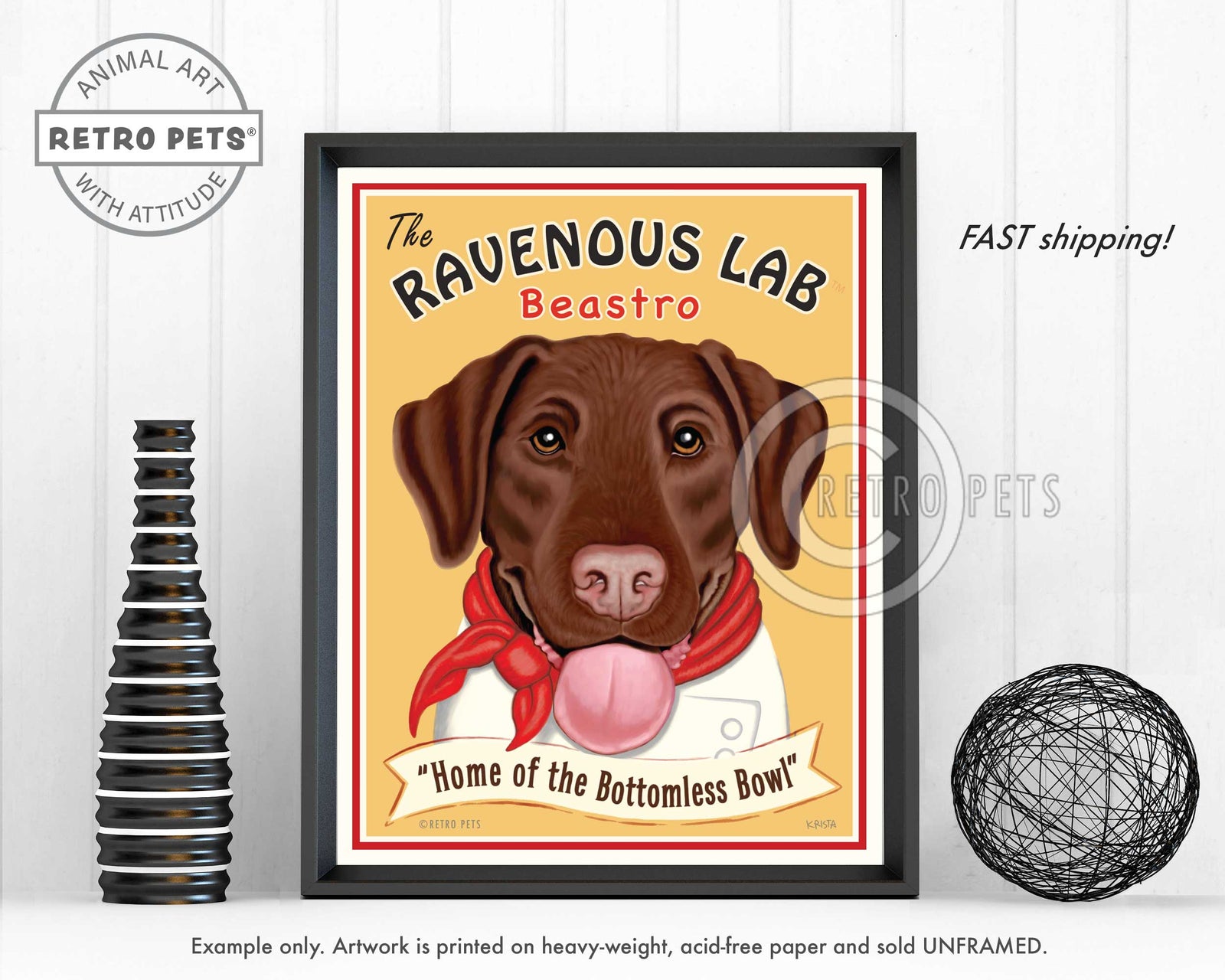 Chocolate best sale lab art