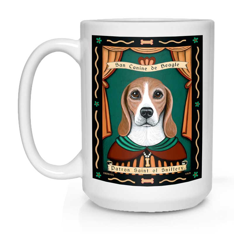Doggie Coffee Mugs | Funny Dog Mugs | Retropets