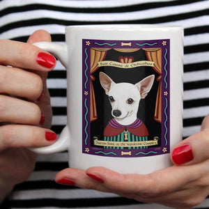 Chihuahua Art Mugs | White Mug | Retro Pets Art