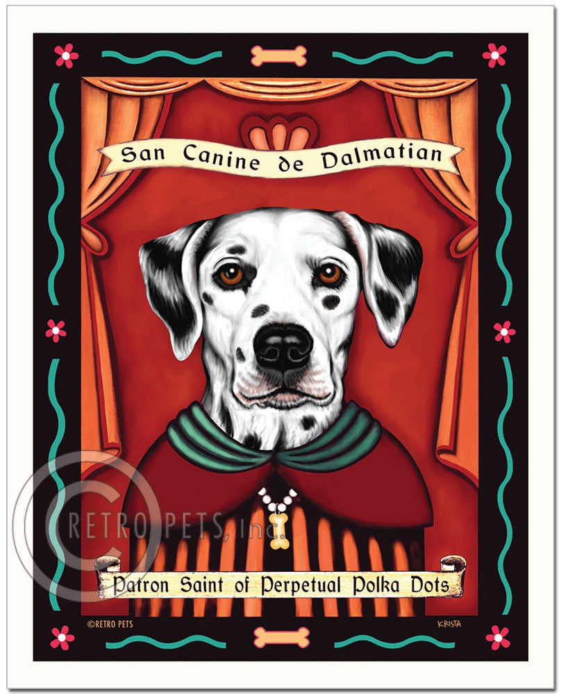 Dalmatian Canvas Art