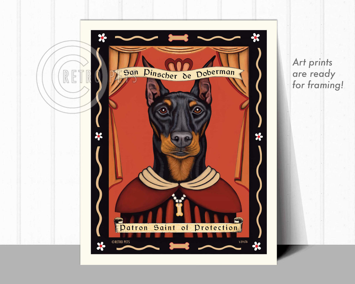 Doberman Wall Art