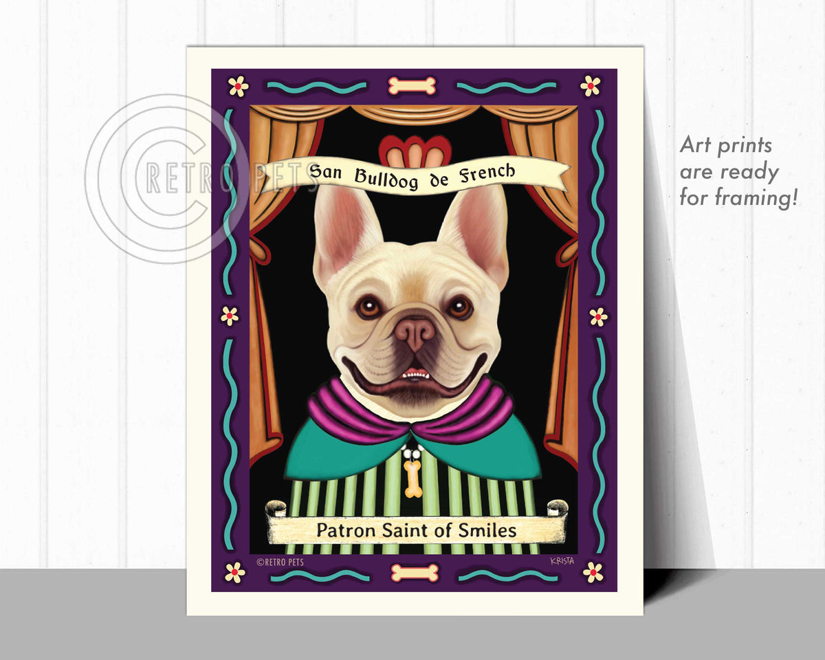 French Bulldog Canvas