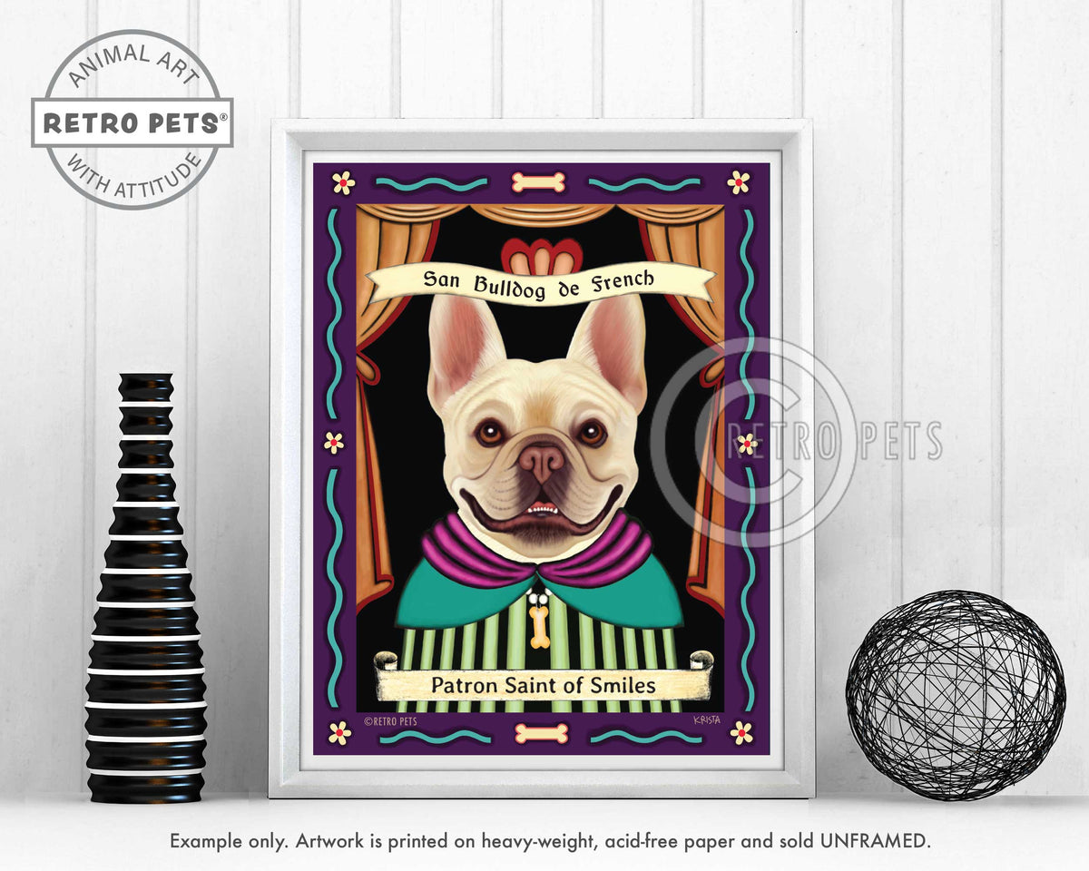 French Bulldog Canvas