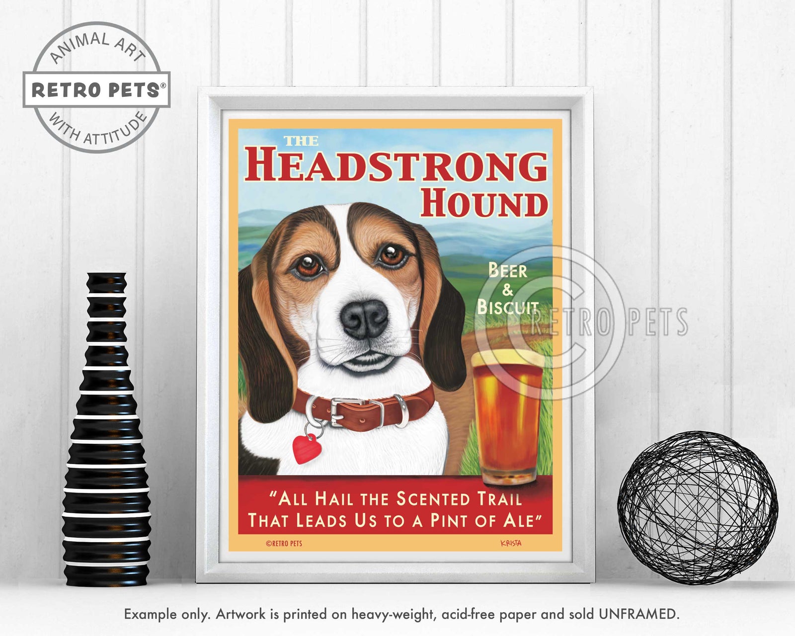 Custom Dog Paintings | Custom Dog Portrait | Retropets