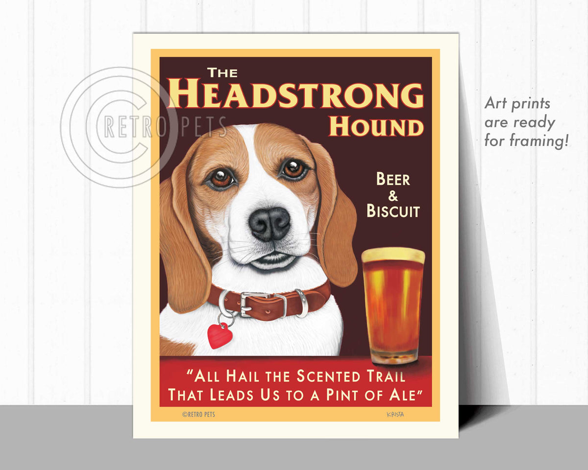 Canvas Dog Art | Colorful Dog Art | Retropets