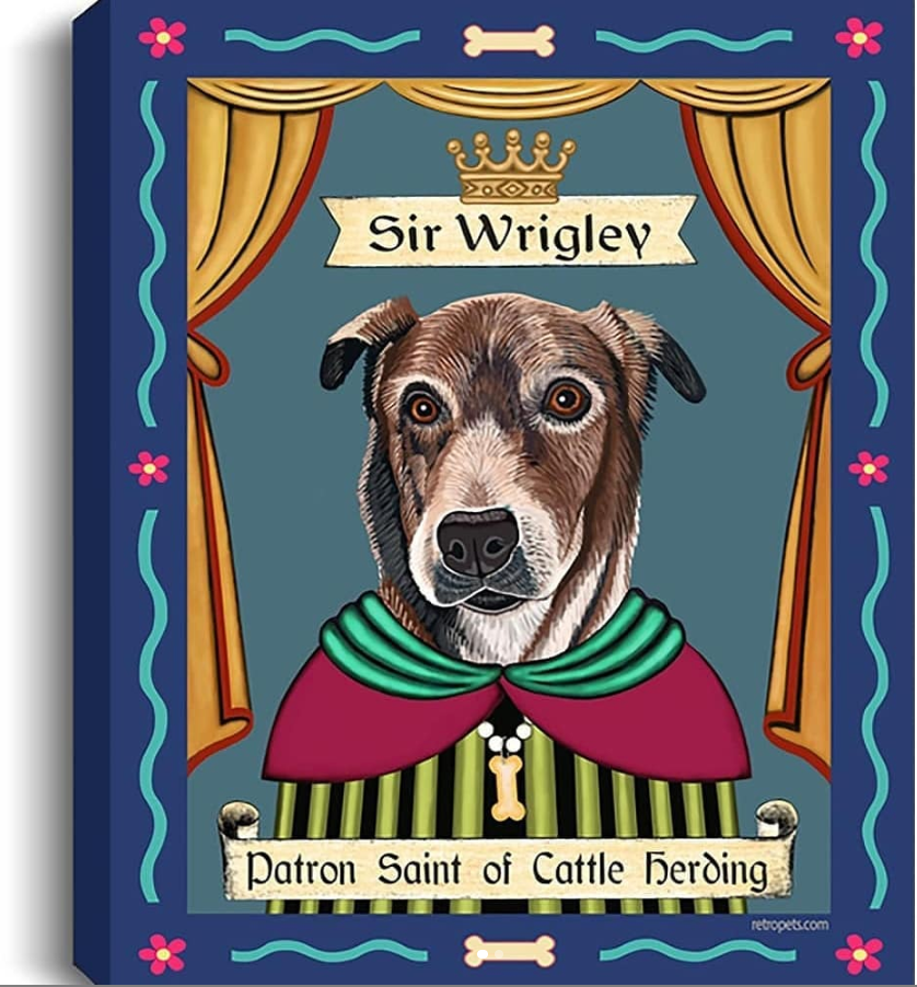 Custom Patron Saint/Our Lady by Retro Pets Art